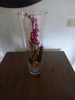 Decoratieve Vaas met Orchidee, Ophalen, Zo goed als nieuw