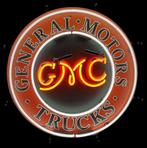 GMC neon General Motor Company USA auto olie reclame neons, Verzamelen, Lichtbak of (neon) lamp, Nieuw, Ophalen of Verzenden, Info@americansaleshop.nl