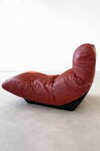 Ligne roset marsala synthetish leer zwart plastic, Ophalen of Verzenden, Zo goed als nieuw, Zwart