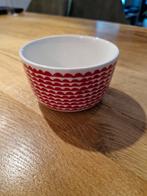 Vintage Marimekko Oiva Papajo schaal rood, Ophalen of Verzenden, Glas, Overige stijlen, Schaal of Schalen