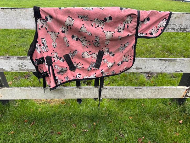 Leuke 0grams regen deken maat 105, Dieren en Toebehoren, Paarden en Pony's | Dekens en Dekjes, Zo goed als nieuw, Deken, Ophalen of Verzenden