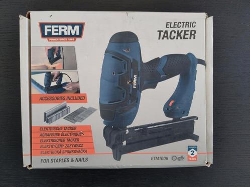 Elektrische Tacker - Nietmachine - Schiethamer, Doe-het-zelf en Verbouw, Gereedschap | Handgereedschap, Zo goed als nieuw, Ophalen of Verzenden