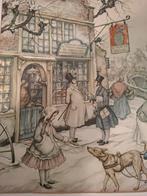 Anton Pieck Winterse Prent, Ophalen of Verzenden