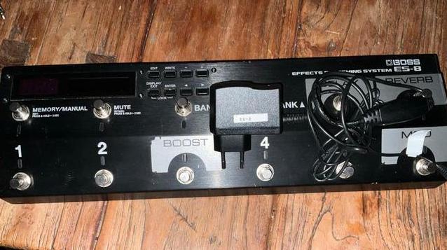 Boss ES-8  +Volumepedaal, Muziek en Instrumenten, Effecten, Ophalen of Verzenden, Gebruikt, Volume