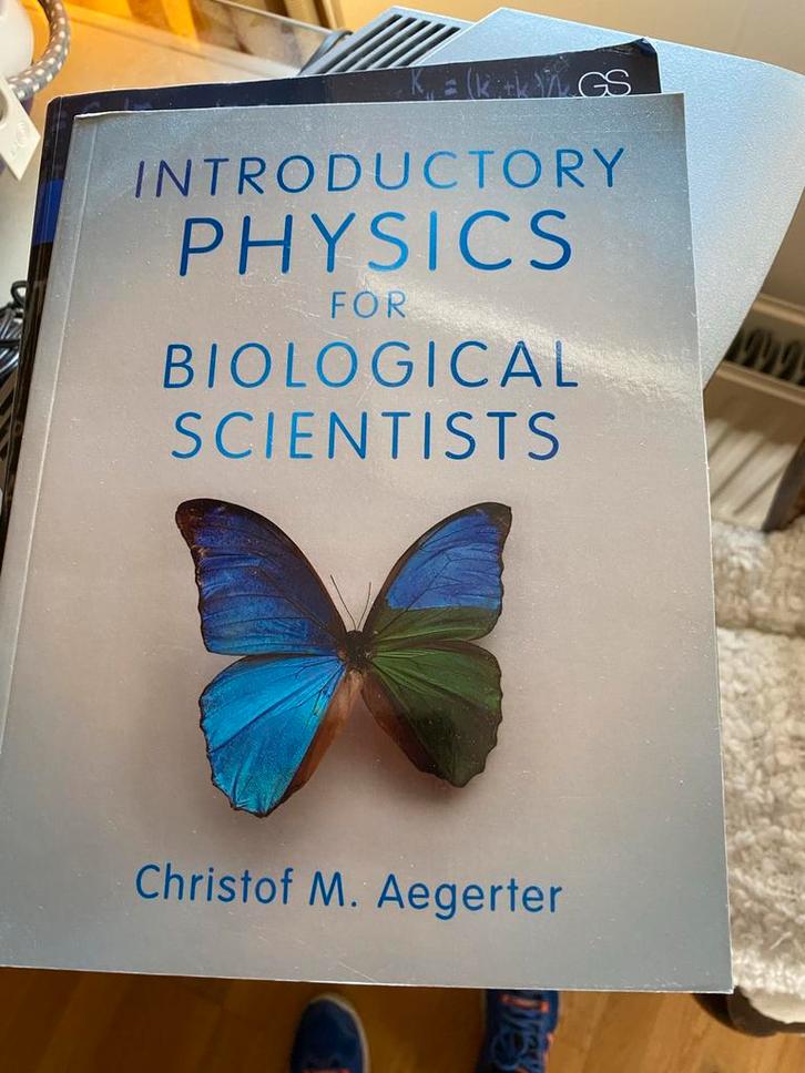 Introductory Physics for Biological Scientists, Boeken, Studieboeken en Cursussen, Zo goed als nieuw, WO, Beta, Ophalen of Verzenden