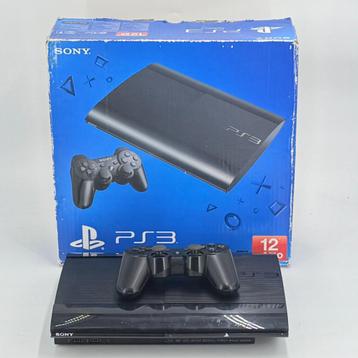 Playstation 3 Ultra Slim 500GB - Zwart | Compleet in doos beschikbaar voor biedingen