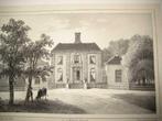 62 / Breukelen  Huis Gunterstein  Litho 1846, Ophalen of Verzenden