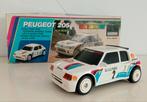 Vintage RC Nikko Peugeot 205 turbo rally, Ophalen of Verzenden, Overige schalen, Auto onroad