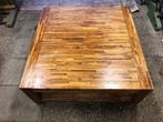 Teak houten salontafel, Minder dan 50 cm, 100 tot 150 cm, 100 tot 150 cm, Teakhout