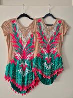 Duo acropakjes maat S/M en 152, Sport en Fitness, Kindermaat 146 t/m 176, Ophalen of Verzenden, Turnpak(je)