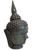 Antiek Boeddha Hoofd – Zuidoost-Azië, ca. 18e–19e eeuw, Ophalen of Verzenden, Gebruikt