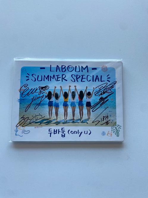 Laboum signed album kpop gesigneerd promo, Cd's en Dvd's, Cd's | Verzamelalbums, Ophalen of Verzenden