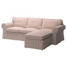 Ektorp 2 zits chaise longue oftewel kleine hoekbank 