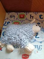 De Waal Texel blauw schaap knuffel met lange slierten 32 cm, Ophalen of Verzenden