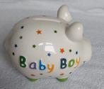 Baby boy spaarvarken, Kinderen en Baby's, Kraamcadeaus en Geboorteborden, Ophalen of Verzenden, Zo goed als nieuw