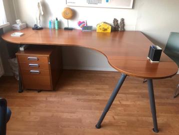 Bureau galant met ladekastje