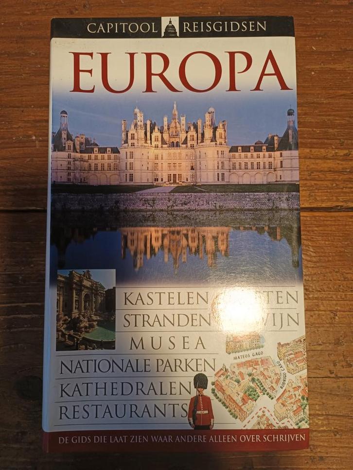 Europa Capitool Reisgids, Boeken, Reisgidsen, Zo goed als nieuw, Reisgids of -boek, Europa, Capitool, Ophalen of Verzenden