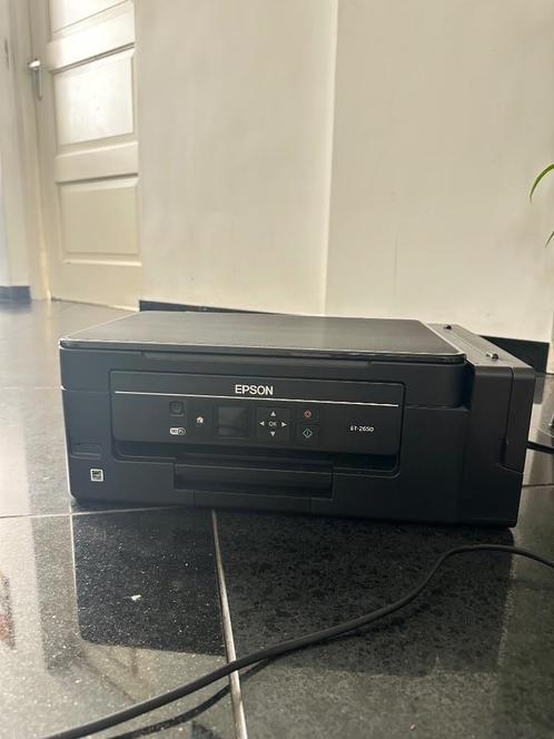 Epson EcoTank ET-2650 Printer – Wi-Fi, A4, Inktjet, Computers en Software, Printers, Gebruikt, Printer, Inkjetprinter, Kleur printen