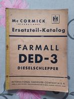 Onderdelenboek Mc Cormick Farmall DED-3, Ophalen of Verzenden, Gelezen, Tractor en Landbouw