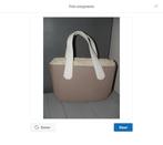 Justo Ju'sto tas damestas bag bruin met ecru glitter voering, Ophalen of Verzenden, Zo goed als nieuw, Bruin, Handtas