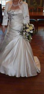 Super mooie trouwjurk maat M, Ophalen, Zo goed als nieuw, Wit, Trouwjurk