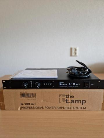 The t.amp S-100 MKll professional amplifier beschikbaar voor biedingen