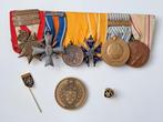 NL indie Korea medaille set gesp NBVLO trouwe dienst J, Ophalen of Verzenden, Landmacht, Nederland, Lintje, Medaille of Wings