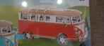 HOUTEN BOUWPAKKET RODE VW CAMPER, Hobby en Vrije tijd, Modelbouw | Auto's en Voertuigen, Overige merken, Auto, Groter dan 1:32