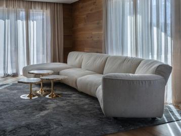 Edra “Grand Soffice” modulaire hoekbank stof cat (S)uper Jap beschikbaar voor biedingen