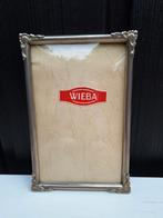 Vintage verzilverd fotolijst Wieba bol glas antiek lijstje, Audio, Tv en Foto, Fotografie | Fotolijsten, Ophalen of Verzenden