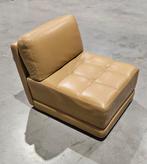 Chateau d'Ax Leren Fauteuil - Italiaans Design, Huis en Inrichting, Fauteuils, Ophalen, Gebruikt, Leer, 75 tot 100 cm
