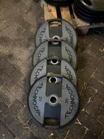 4 x 20 kg technogym - gebruikt, Ophalen, TG, Gebruikt, TG