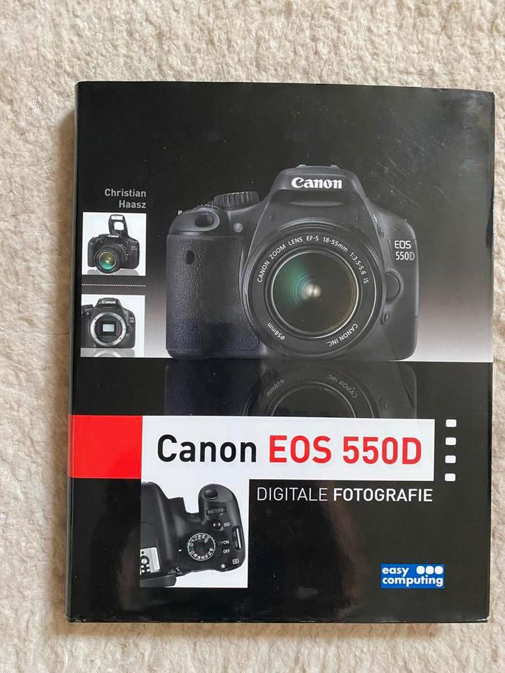 BOEK over: De Canon EOS 550D, Boeken, Hobby en Vrije tijd, Nieuw, Ophalen of Verzenden