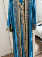 Marokkaanse jurk/ kaftan/ takshita, Overige typen, Blauw, Maat 42/44 (L), Ophalen of Verzenden