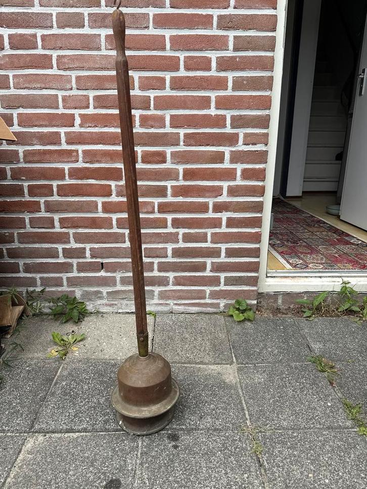 Antiek Gereedschap OP PATENT Stamper (voor de was) Oud, Antiek en Kunst, Antiek | Gereedschap en Instrumenten, Ophalen of Verzenden