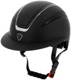 Paardrijcap helm Equitheme Agris 53 tm 61 Black-Silver, Nieuw, Ophalen of Verzenden, Dressuur, Dames