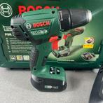 Bosch PSR 14,4 LI accu schroeftol | koffer en lader | 398737, Ophalen of Verzenden, Gebruikt, Boormachine, Variabele snelheid