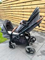 Duo kinderwagen | dubbele buggy | tweeling kinderwagen, Kinderen en Baby's, Kinderwagens en Combinaties, Gebruikt, Combiwagen