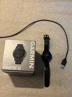 Garmin Vivoactive 4S - Zwart - Compleet!, Sieraden, Tassen en Uiterlijk, Smartwatches, Afstand, Zwart, Ophalen of Verzenden, Zo goed als nieuw