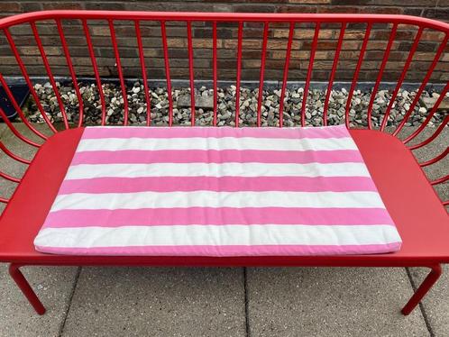 Bankkussen | Zitkussen | Kussen | Hemmahos | Ikea | Roze-Wit, Huis en Inrichting, Woonaccessoires | Kussens, Zo goed als nieuw