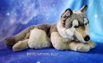 GEZOCHT! FAO Schwarz wolf oud model beschikbaar voor biedingen