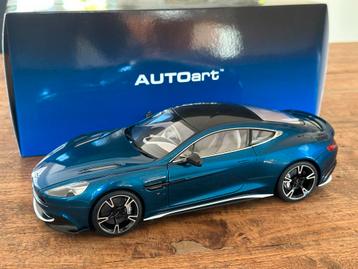 Autoart Aston Martin Vanquish S Ming Blue 1:18 70274 beschikbaar voor biedingen