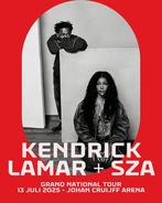 Kendrick Lamar & SZA Amsterdam 13 juli 2025. 3 tickets, Drie personen of meer, Juli