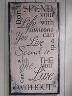 Textbord, Ophalen of Verzenden, Zo goed als nieuw