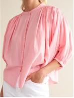 leuke wijde rose blouse Bellerose mt 3 (40) katoen, Kleding | Dames, Bellerose, Zo goed als nieuw, Roze, Ophalen