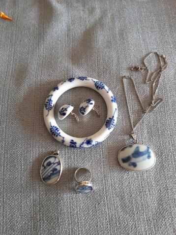 Sieraden vintage  Royal blue Kopenhagen  beschikbaar voor biedingen