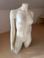 Witte paspop torso, Ophalen of Verzenden, Zo goed als nieuw, Paspop