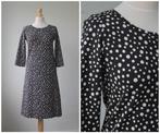 Margot - superleuke jurk / zwart stippen / maat S, Kleding | Dames, Margot, Verzenden, Zwart, Zo goed als nieuw