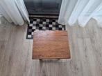 Houten Bijzettafel, Minder dan 55 cm, Gebruikt, Klassiek, Vierkant