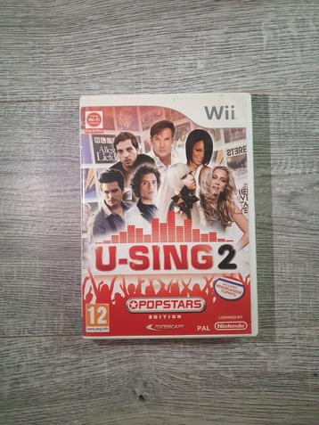 U-Sing 2 wii game beschikbaar voor biedingen